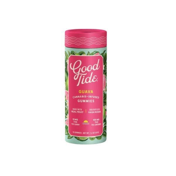 Good Tide Guava Solventless Gummies