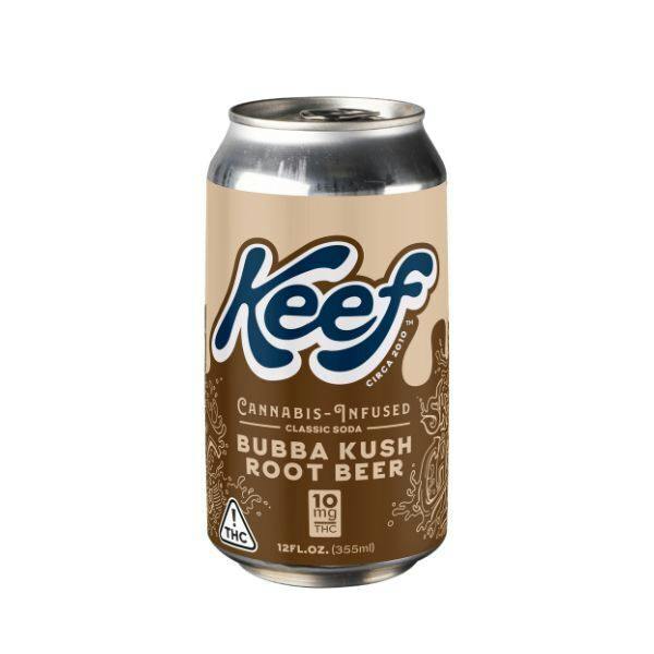 Keef Bubba Kush Root Beer Soda at The Sanctuary - #1 Cannabis Dispensary In Las Vegas