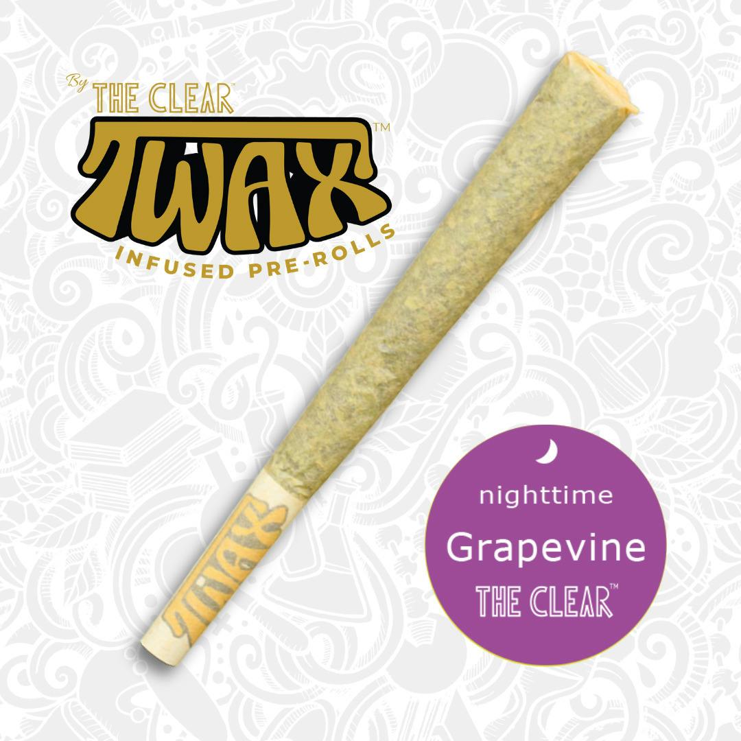 The Clear TWAX Grapevine Infused Pre-roll at The Sanctuary - #1 Cannabis Dispensary In Las Vegas