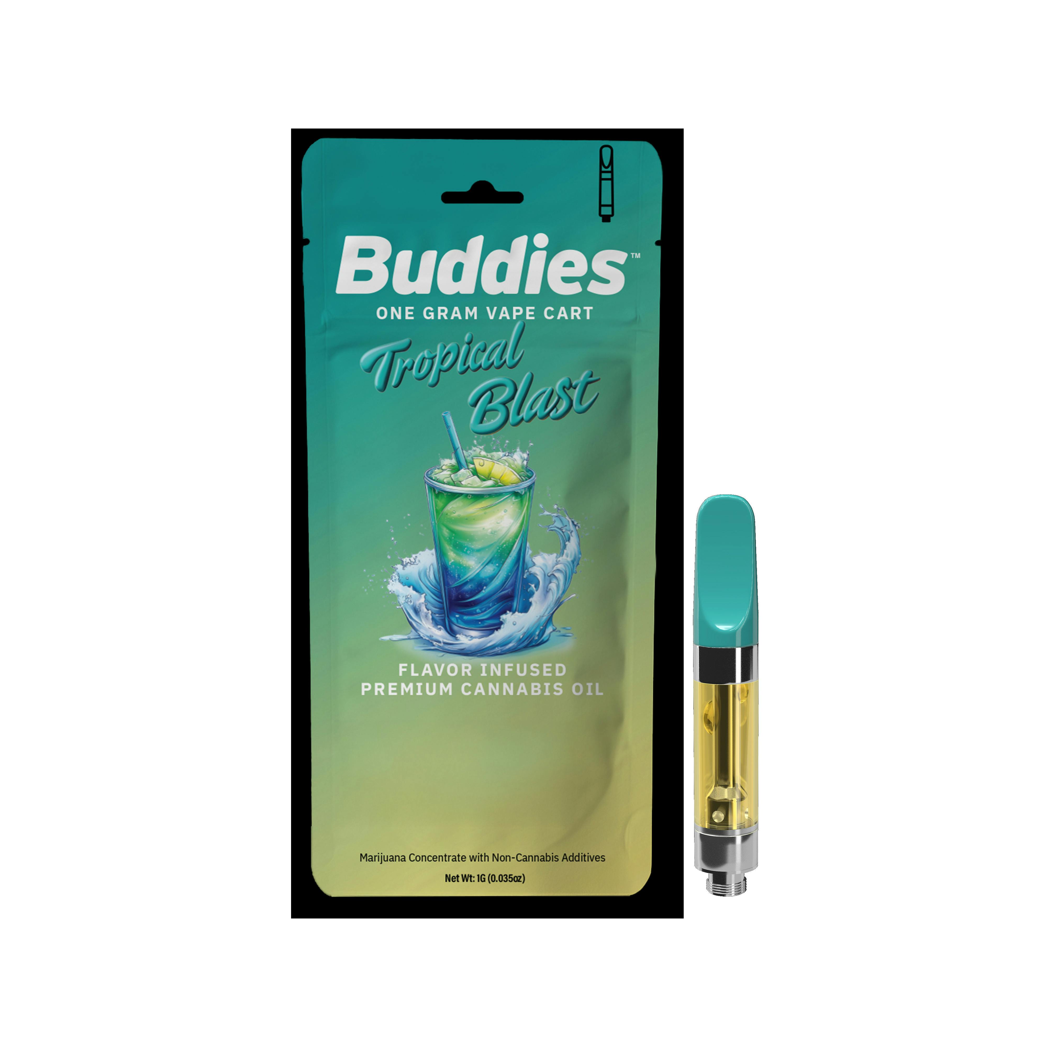 Buddies Tropical Blast Cartridge cannabis product