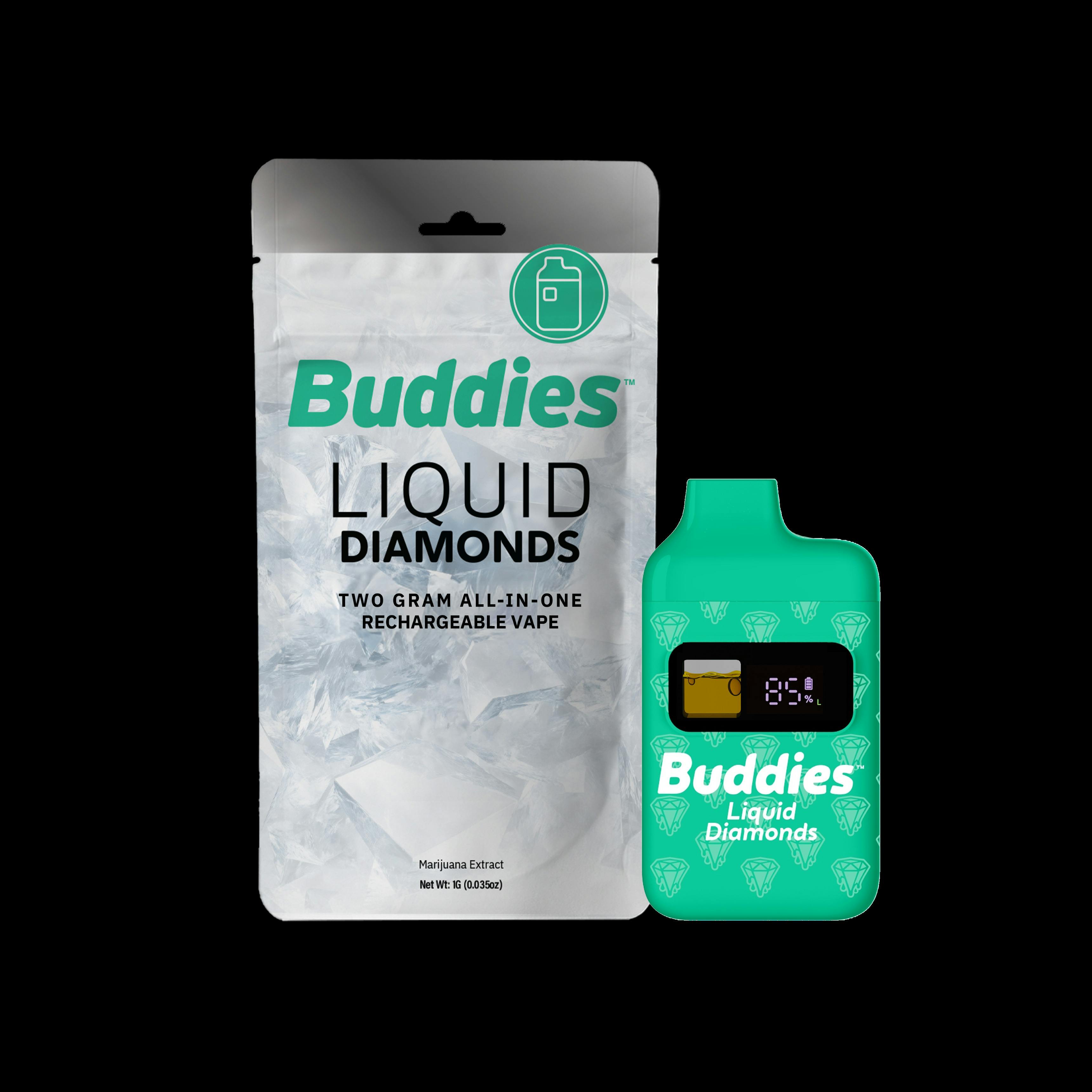 Buddies Grand Daddy Purp Liquid Diamonds Disposable