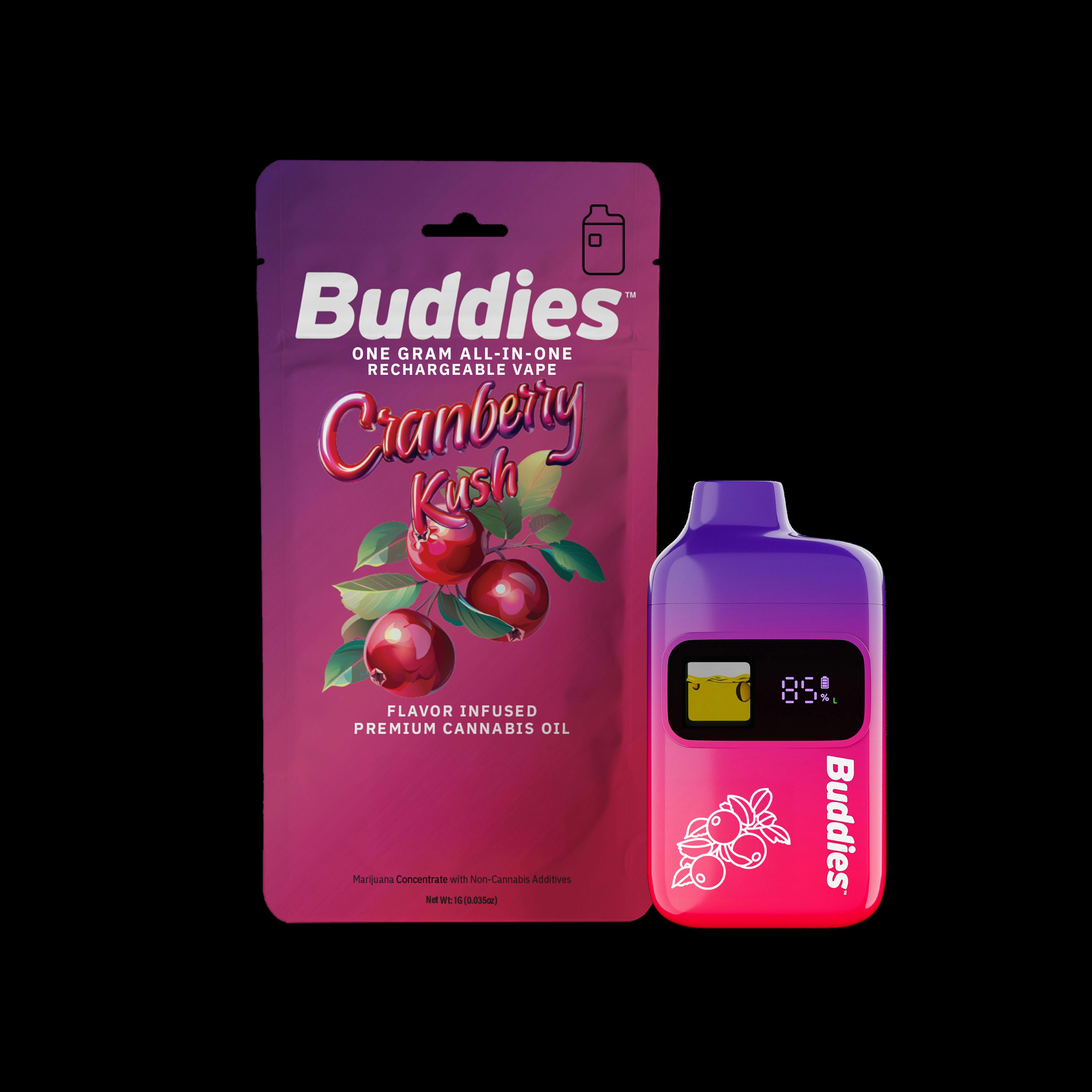 Buddies Cranberry Kush Disposable