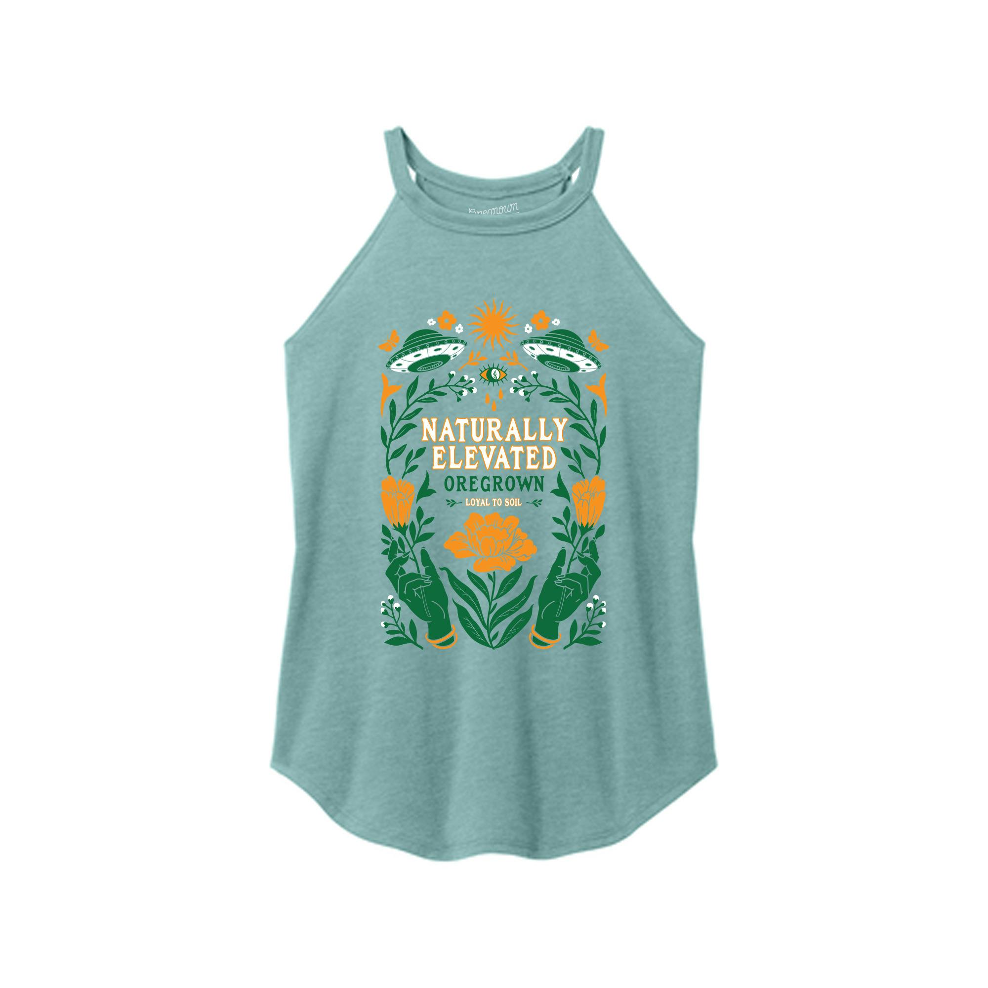 ELEVATED TANK | HEATHERED EUCALYPTUS BLUE | L