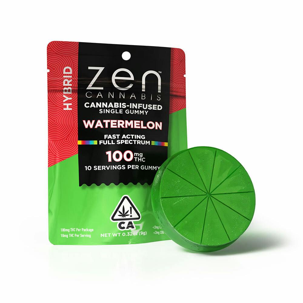 ZEN: High Dose Gummy - Hybrid - Watermelon