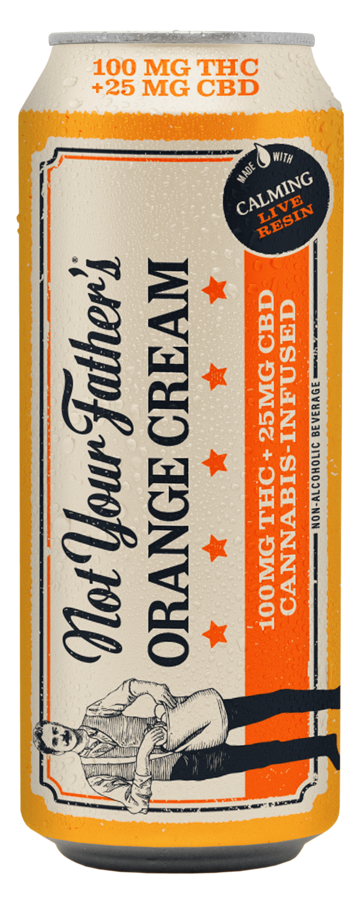 ORANGE CREAM | 16OZ SODA 100MG + CBD