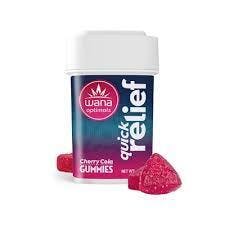 Wana - Optimals 100mg Gummies - Quick Relief 1:1:1 - Cherry Cola (r)