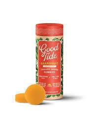 Good Tide - 100mg Gummies - 1:1:1 THC:CBD:CBC - Grapefruit (r)