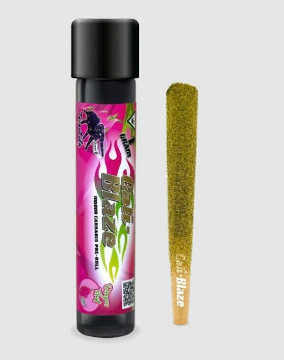 Cali Blaze - 1.2g Infused Pre-roll - Dragon Fruit (r)