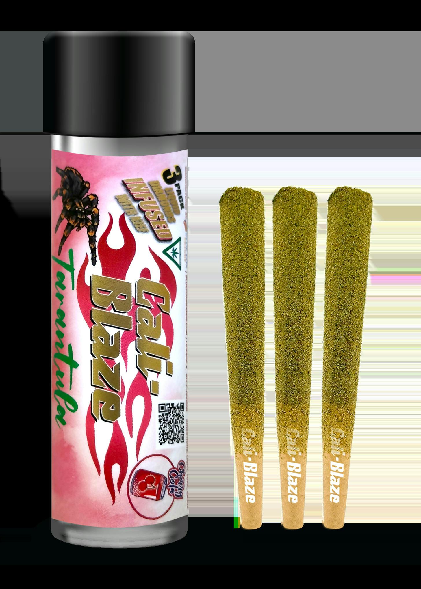 Cali Blaze - Tarantula - 3pk IPR - Hybrid - Cherry Cola (r)