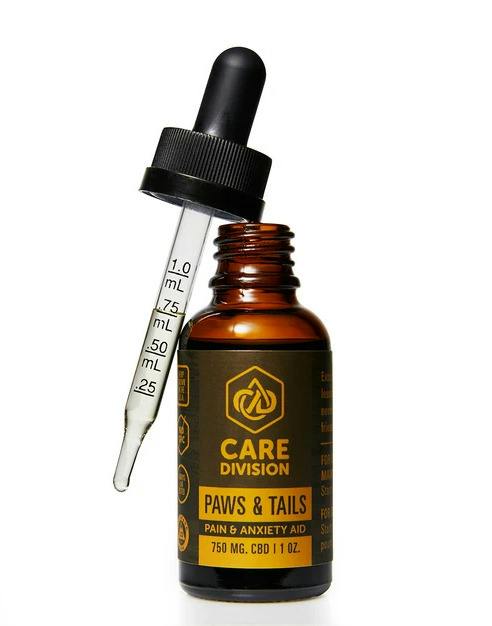 Care Division - 500mg CBD Paws and Tails Pet Tincture