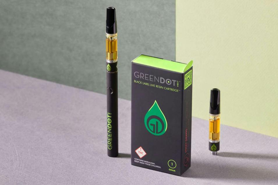 Green Dot - 1g BLR Cart - Motorboat (r)