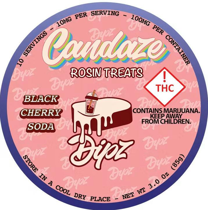 Candaze - 100mg Dipz - Sativa - Black Cherry Soda (r)
