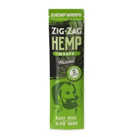 Zig Zag - Natural Hemp Wrap - 2pk