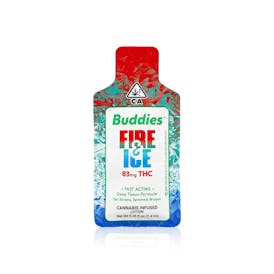 Buddies - Fire and Ice THC Lotion - 0.25oz - 83mg