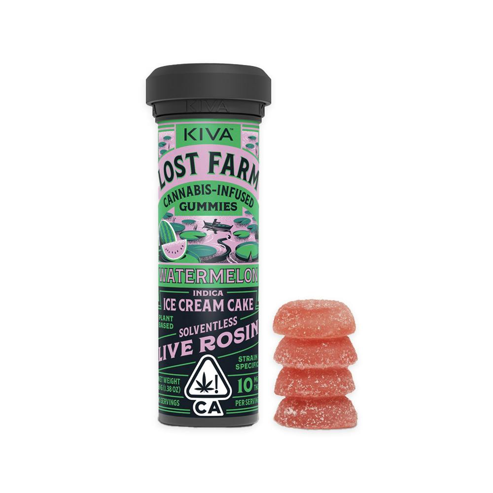 Kiva - Lost Farm - Watermelon - 100mg
