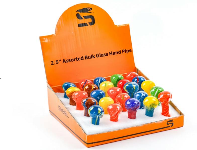 Sireel - 2.5" Glass Hand Pipe