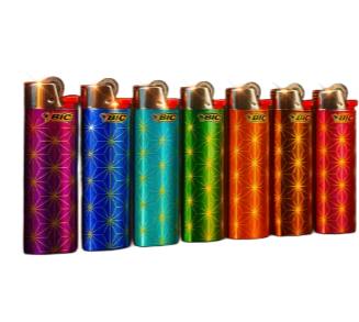 Bic Lighter - Maxi Special - Metallic - Assorted Colors