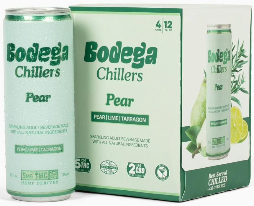 Bodega - Pear Chiller - 25mg 12oz