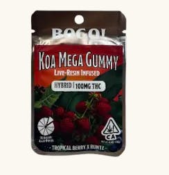 KOA - Tropical Berry x Runtz: Mega Gummy 100mg