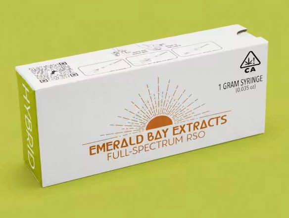 Emerald Bay Extracts: Hashburger - RSO Oil Syringe