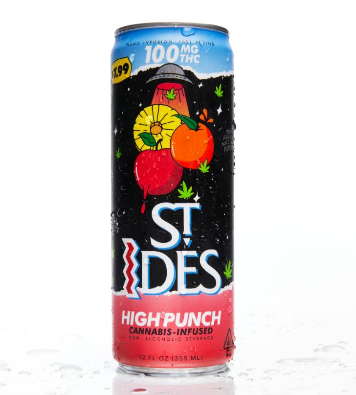 St Ides - Fruit Punch - 12OZ High Punch - 100MG