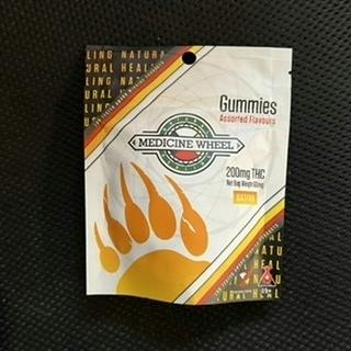Medicine Wheel Assorted Gummies SATIVA 200mg