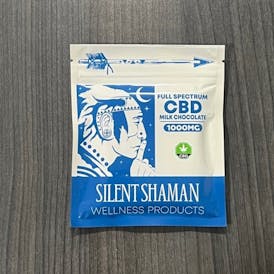 Silent Shaman CBD 1000mg Milk Chocolate