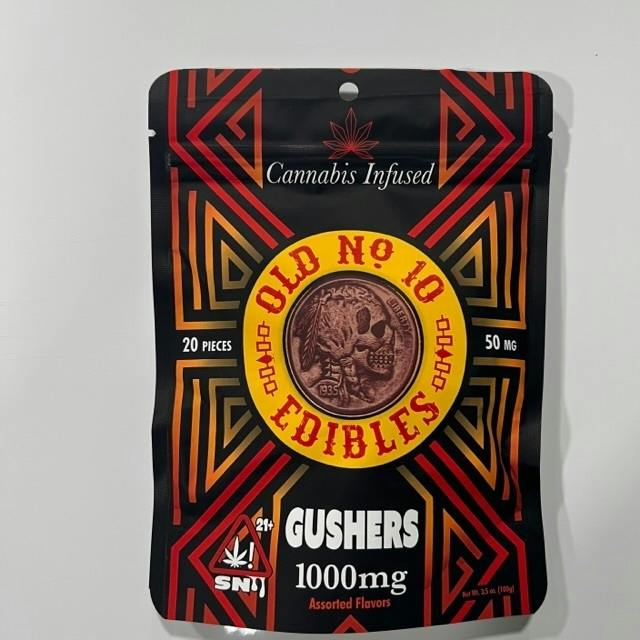 Old No 10 GUSHERS Gummy 1000mg