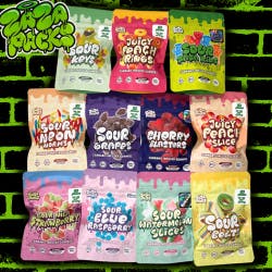 Zaza Packs 500mg Edibles, Multiple Flavors