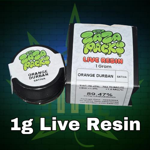 Zaza 1g LIVE RESIN