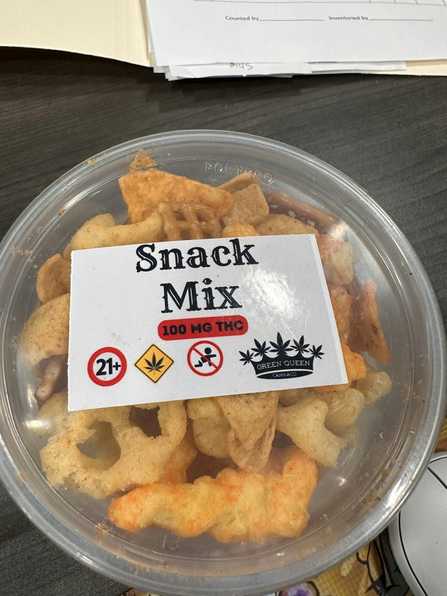 Green Queen Snack Mix 100mg