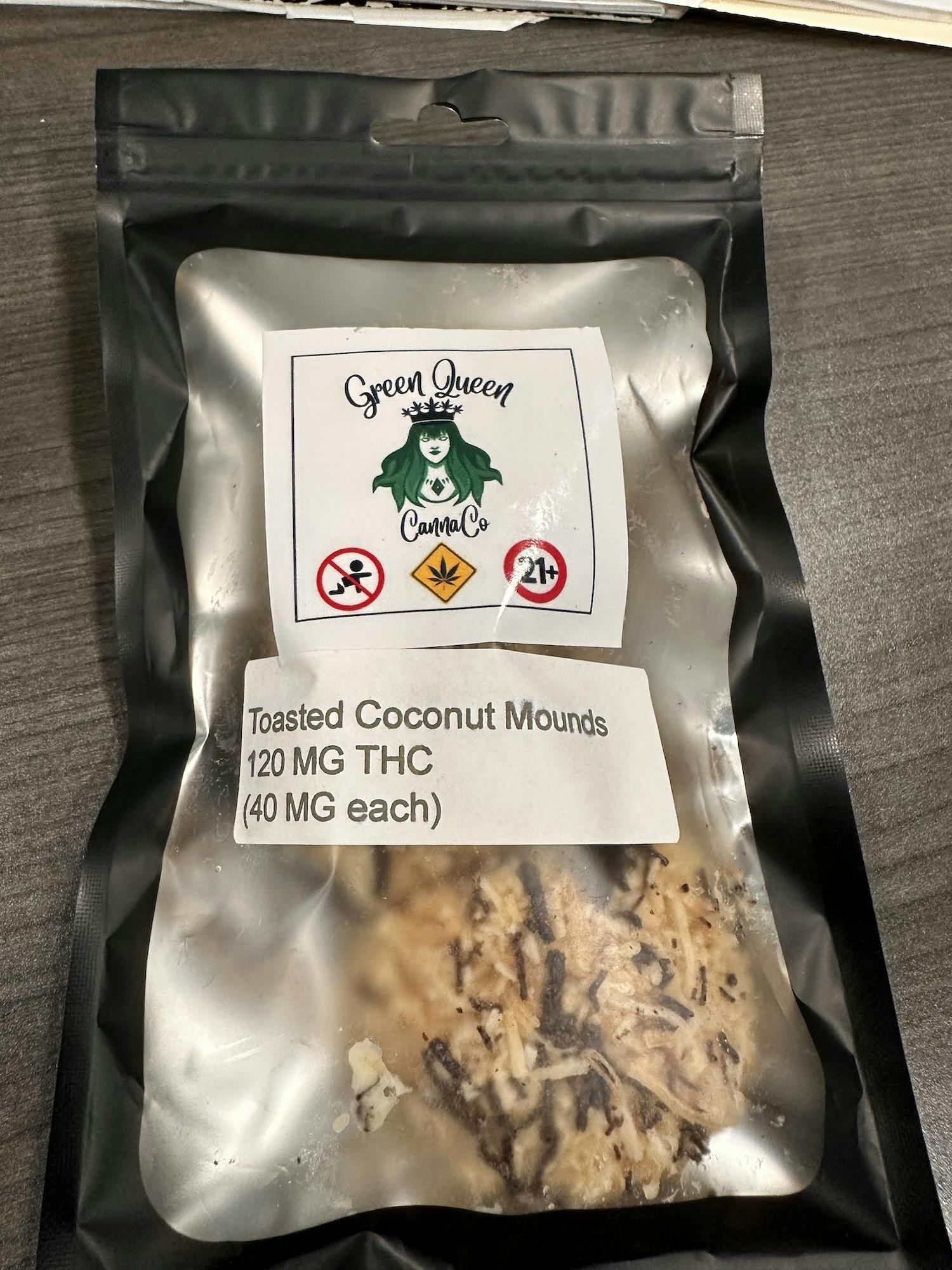 Green Queen Moon Crunch Cookie