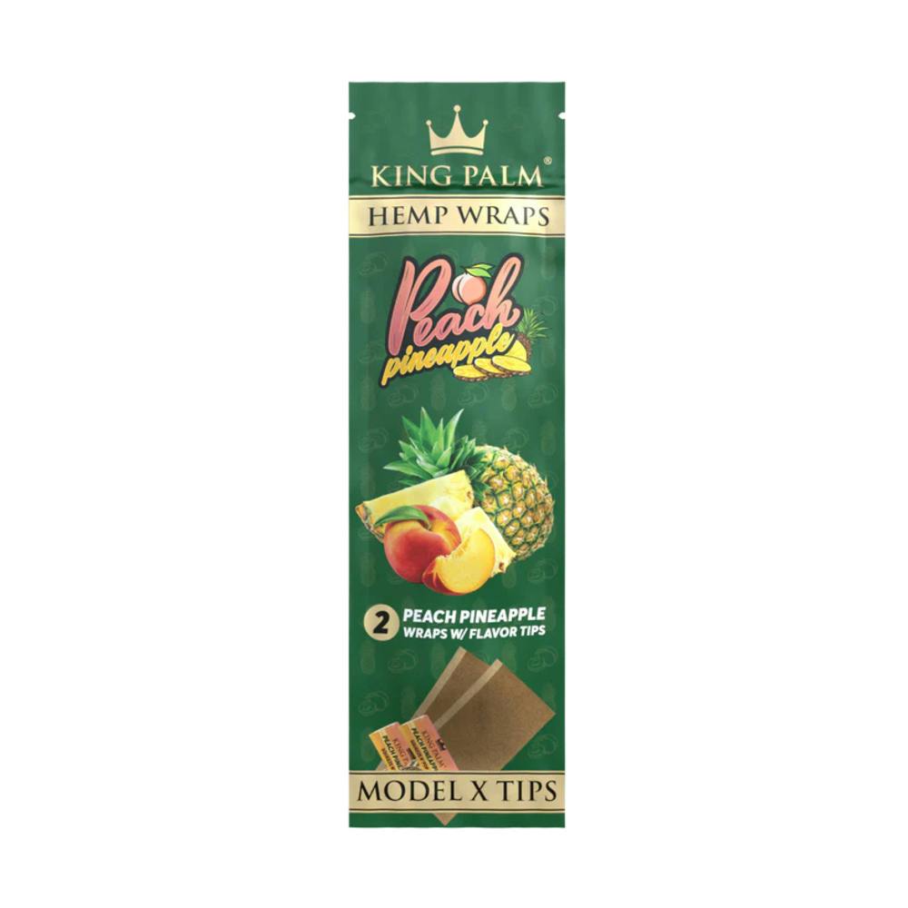Peach Pineapple [2pk] | King Palm - Blunt Wraps