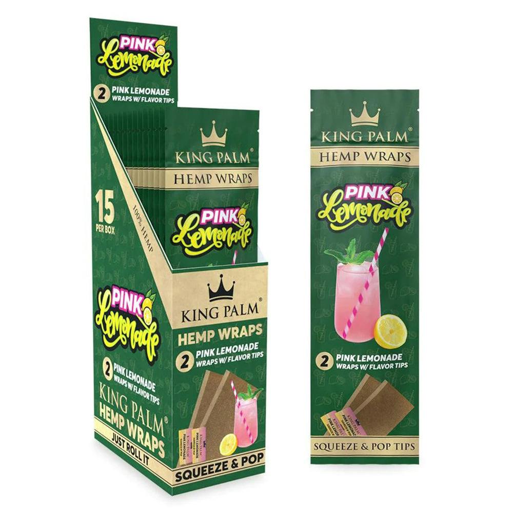 Pink Lemonade - Minis [2pk] | King Palm - Mini Blunt Wraps