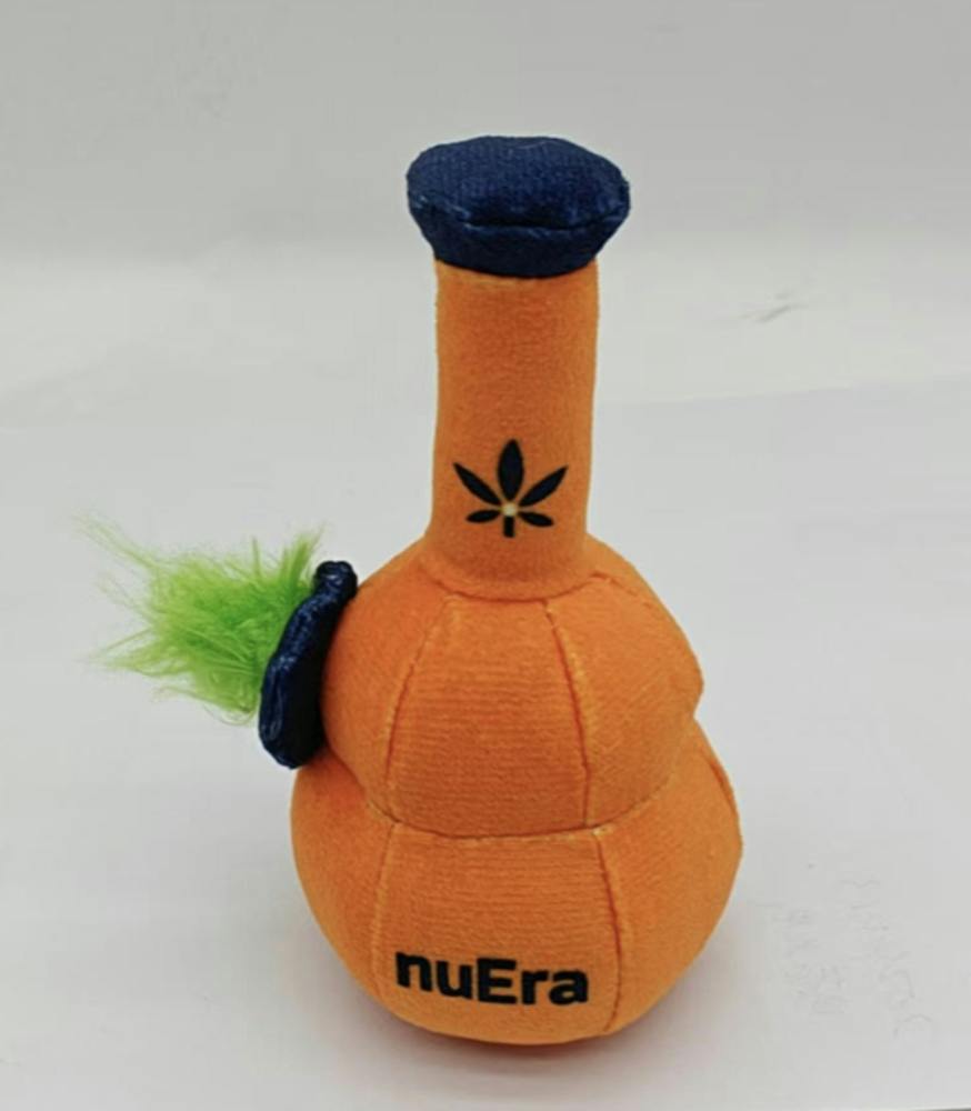 Plush Cat Toy - Orange Bong | Toy