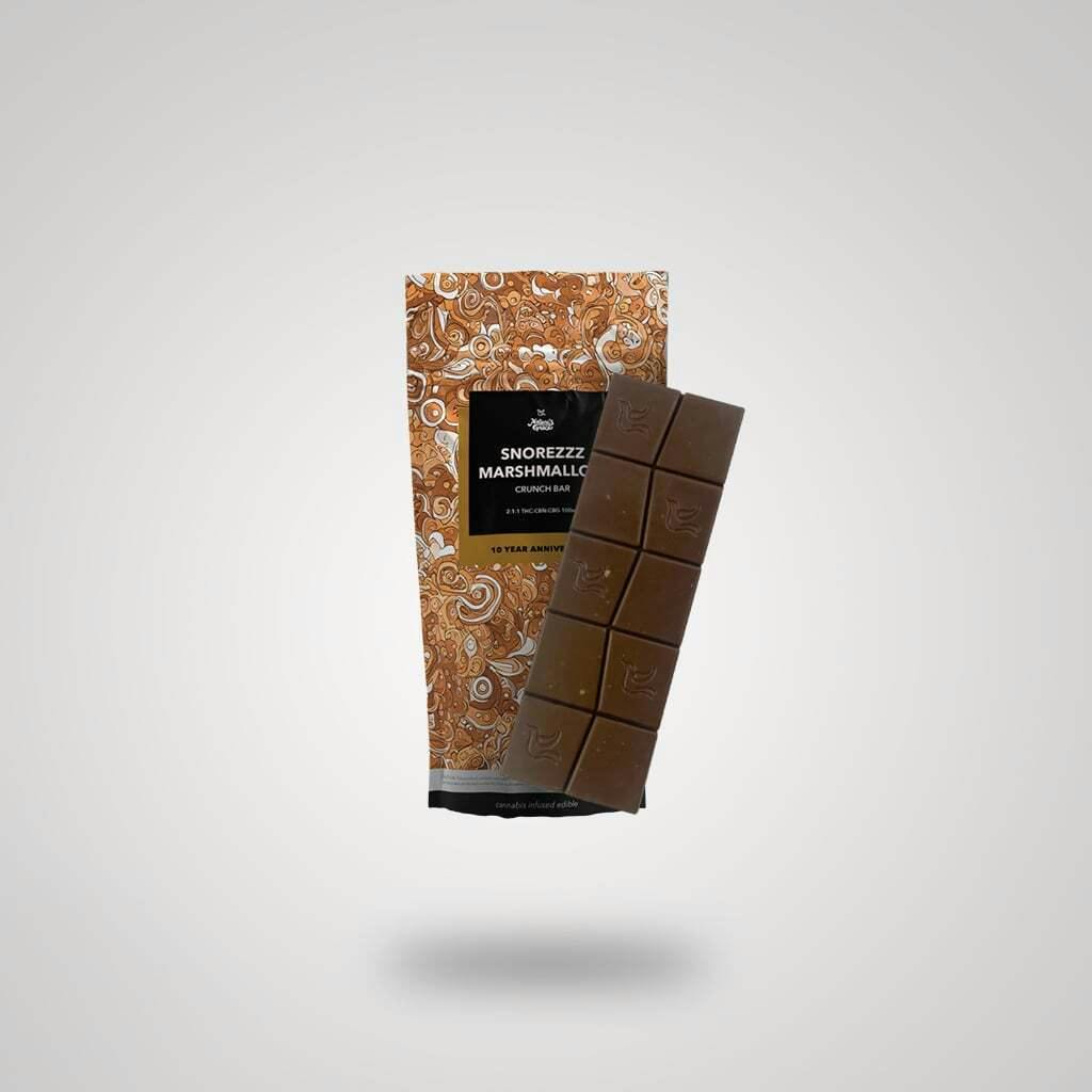 NGW -- Snorezzz Marshmallow -- Crunch Bar -- 100mg | Nature's Grace and Wellness - Candy Bar
