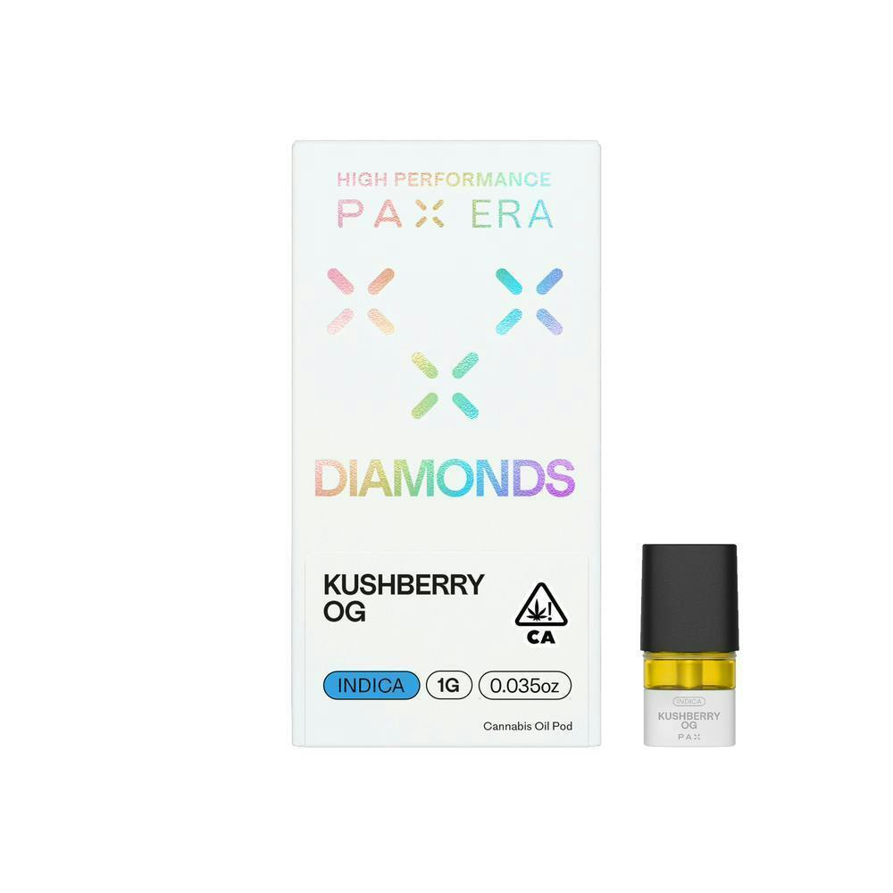 Kushberry OG - 1g Diamonds Pod - 1g Indica Diamonds Pod