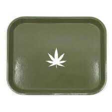 Mission Organic Farms - Green Rolling Tray 10" x 8" - Rolling