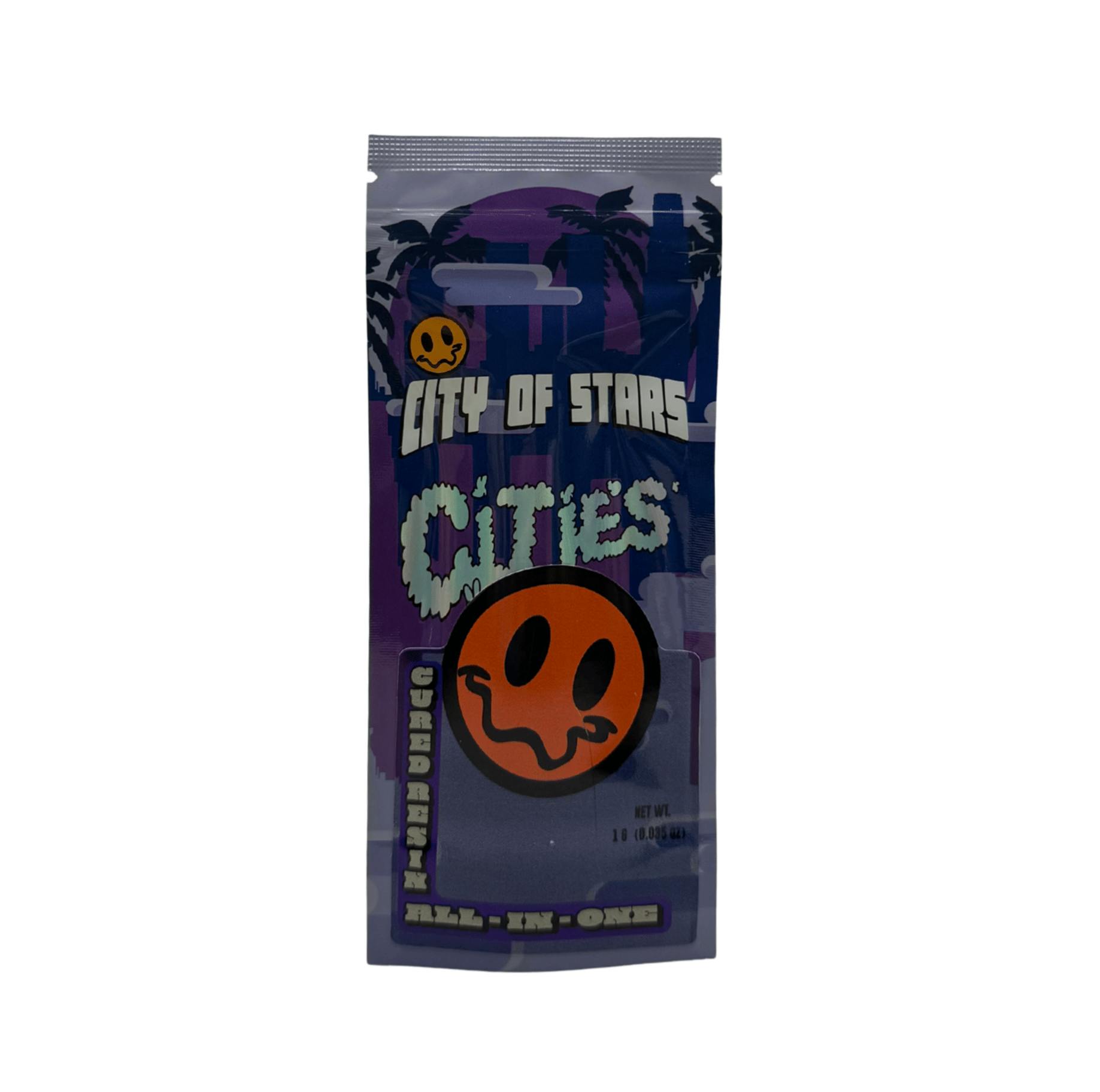 Cities - Purple Kush - 1g Cured Resin Disposable - 1g Dispo - Indica