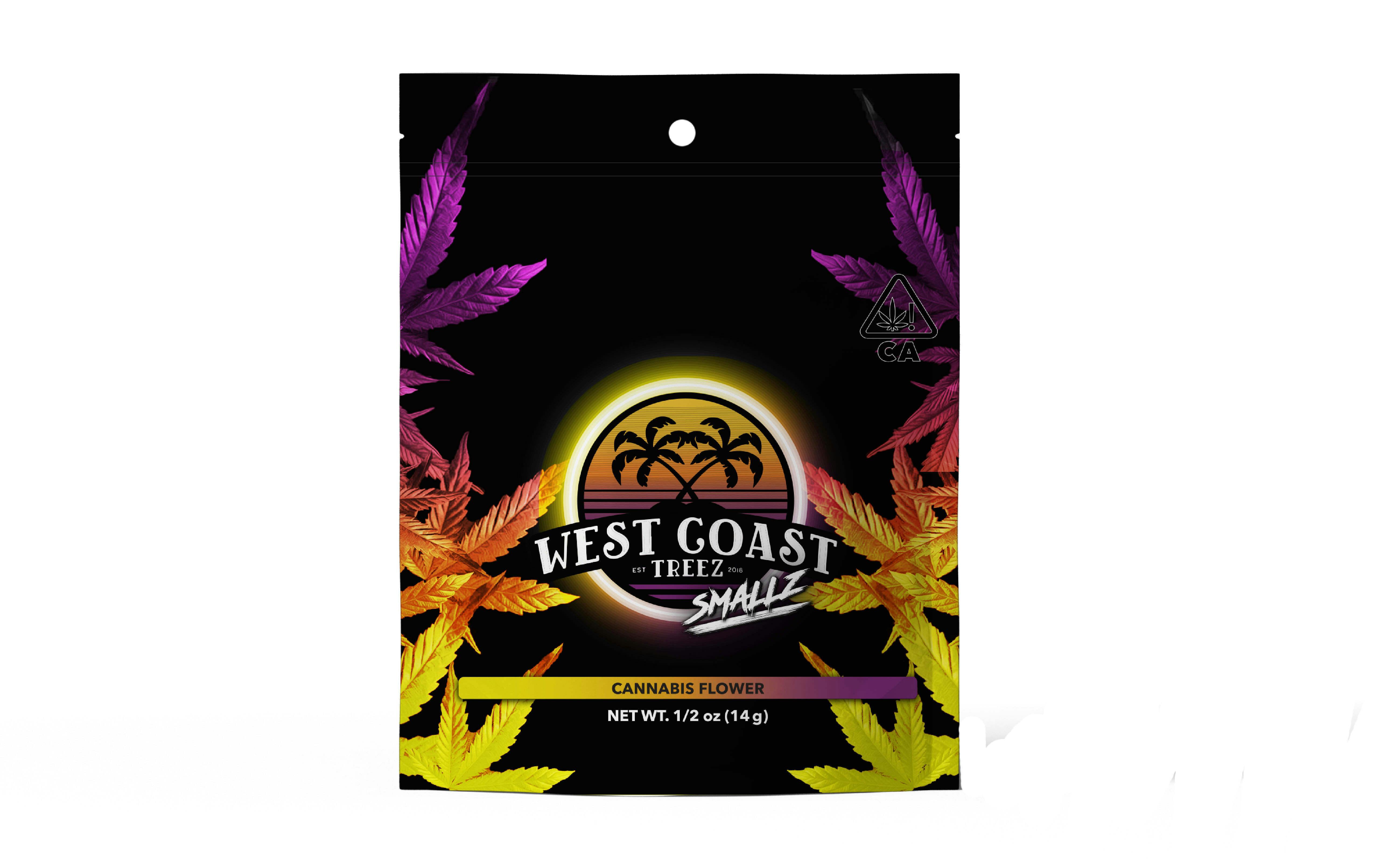 West Coast Treez - Purple Haze - 14g smalls - 14g - Sativa