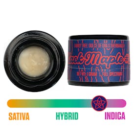 The Flower Collective Black Maple #22 Cold Cure Live Rosin 1g {Hybrid}