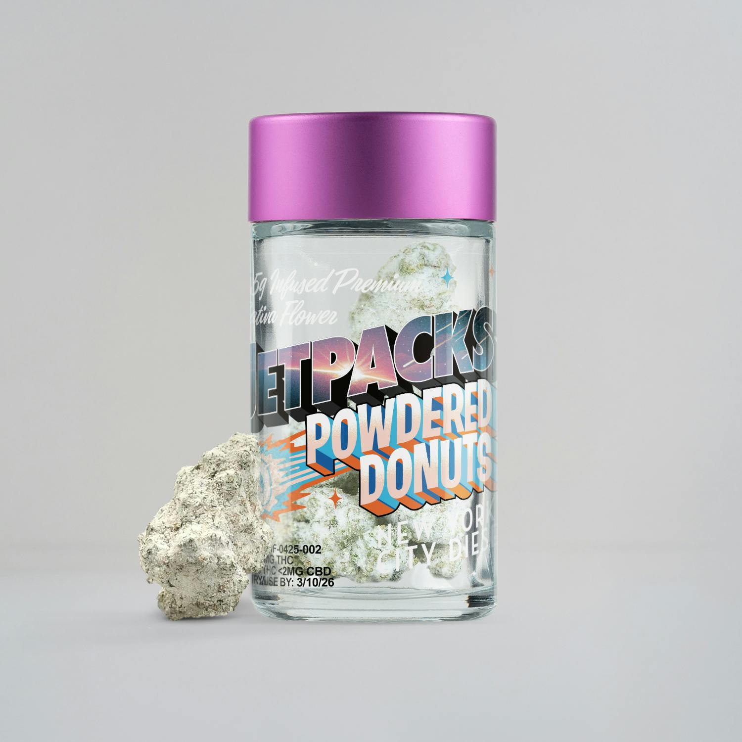 Jetpacks | New York City | Powdered Donuts Flower