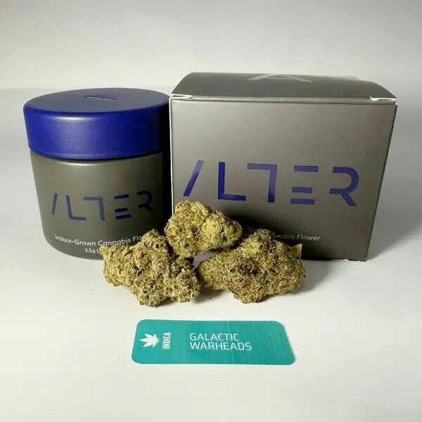 Alter Galactic Warheads | Big Buds | 3.5g by Hashtag Honey