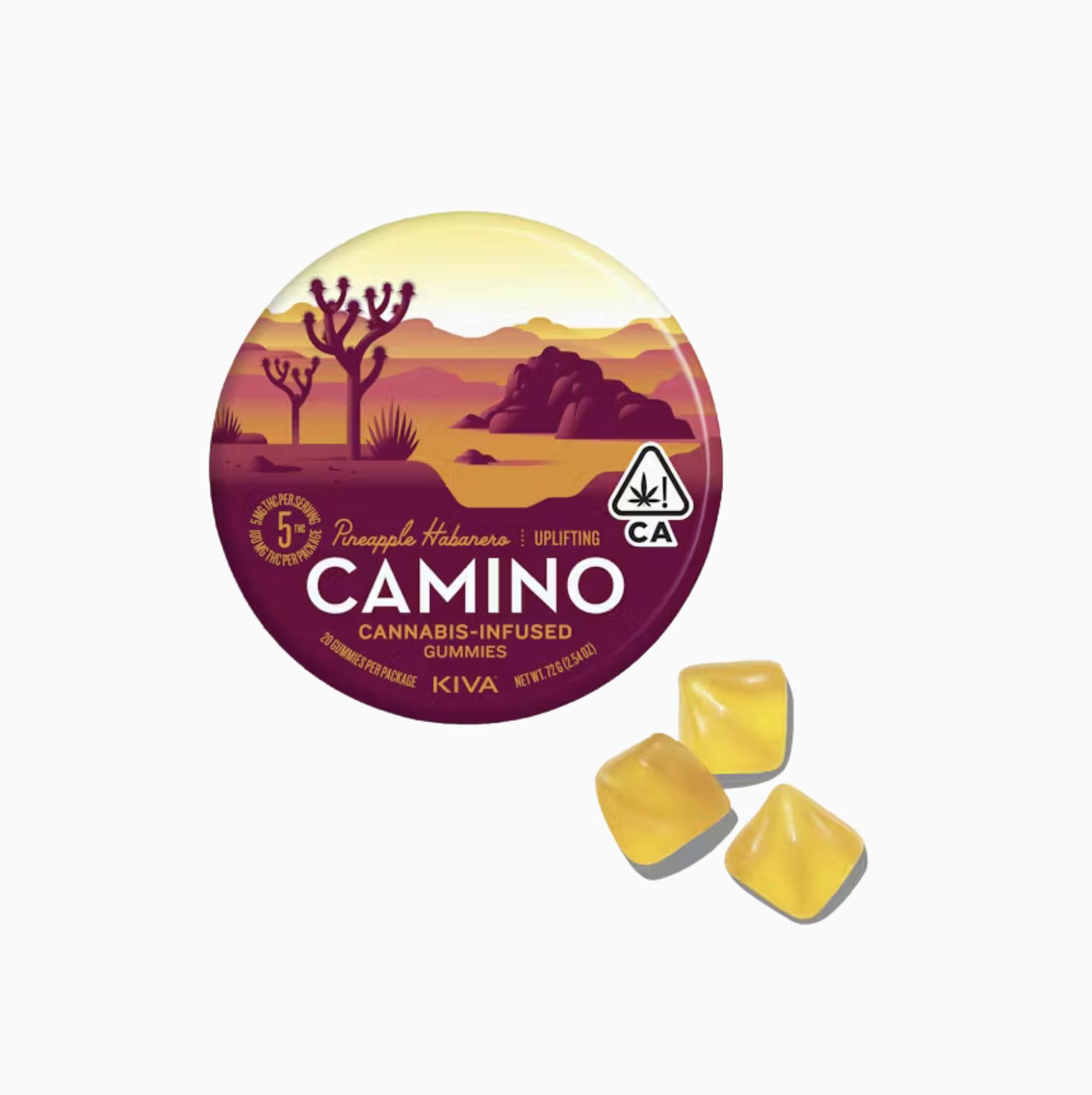 CAMINO - PINEAPPLE HABANERO - GUMMIES 20PK 100MG at Leaf Society Salton City