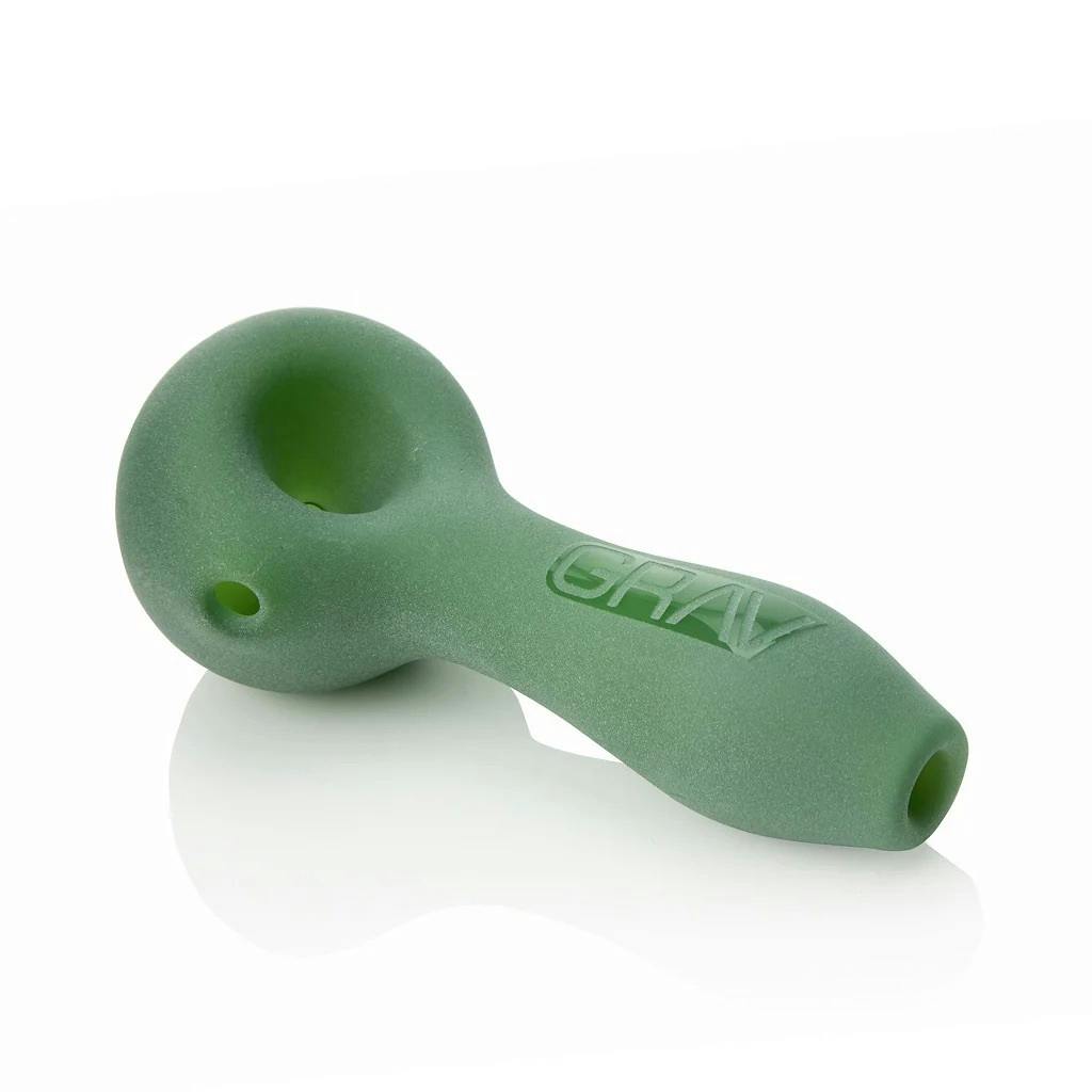 GRAV Labs Sandblasted Spoon - Green
