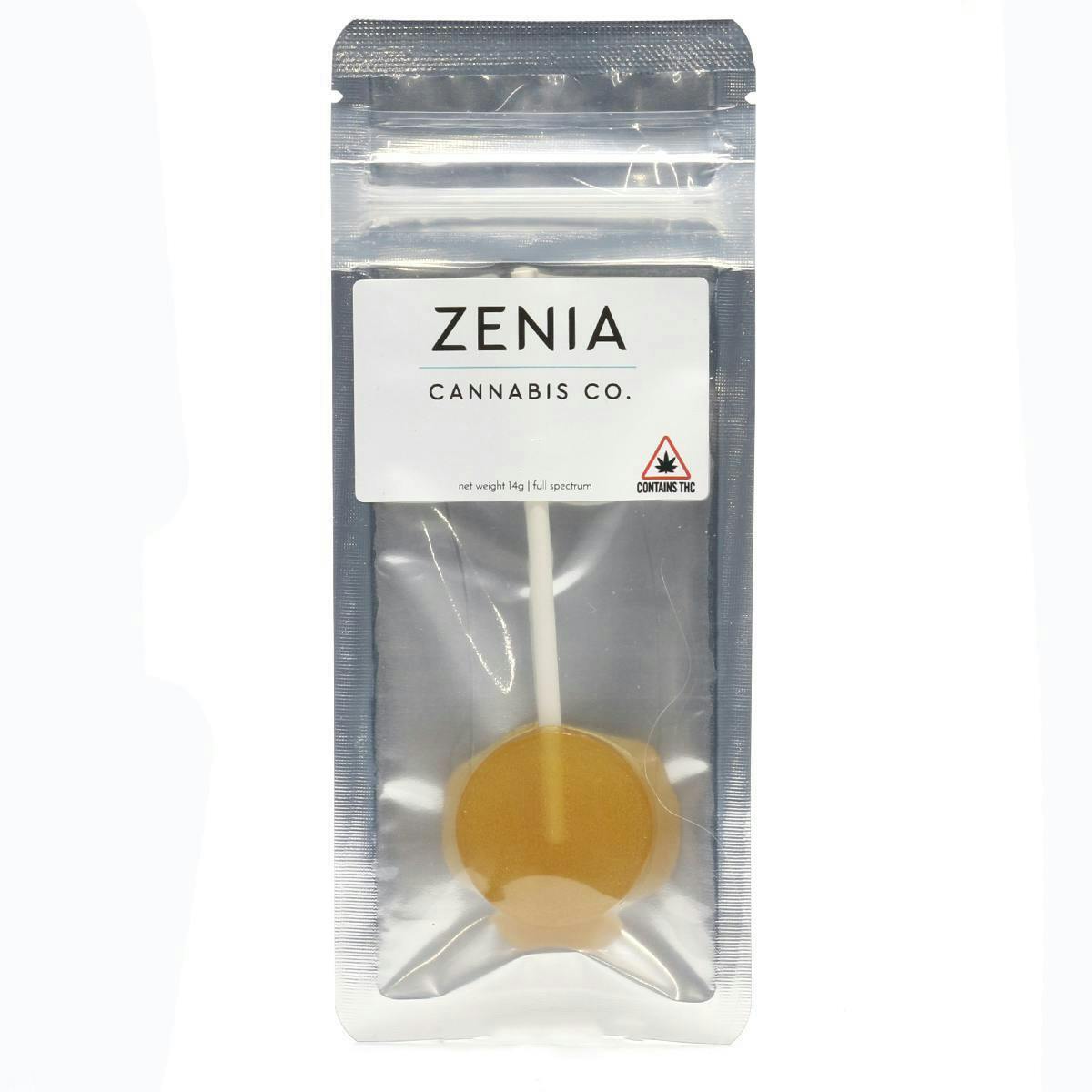 Raspberry Lollipop - 10mg THC, 10mg CBD - Zenia at JAR Cannabis Co. Dispensary - Newry (Sunday River)
