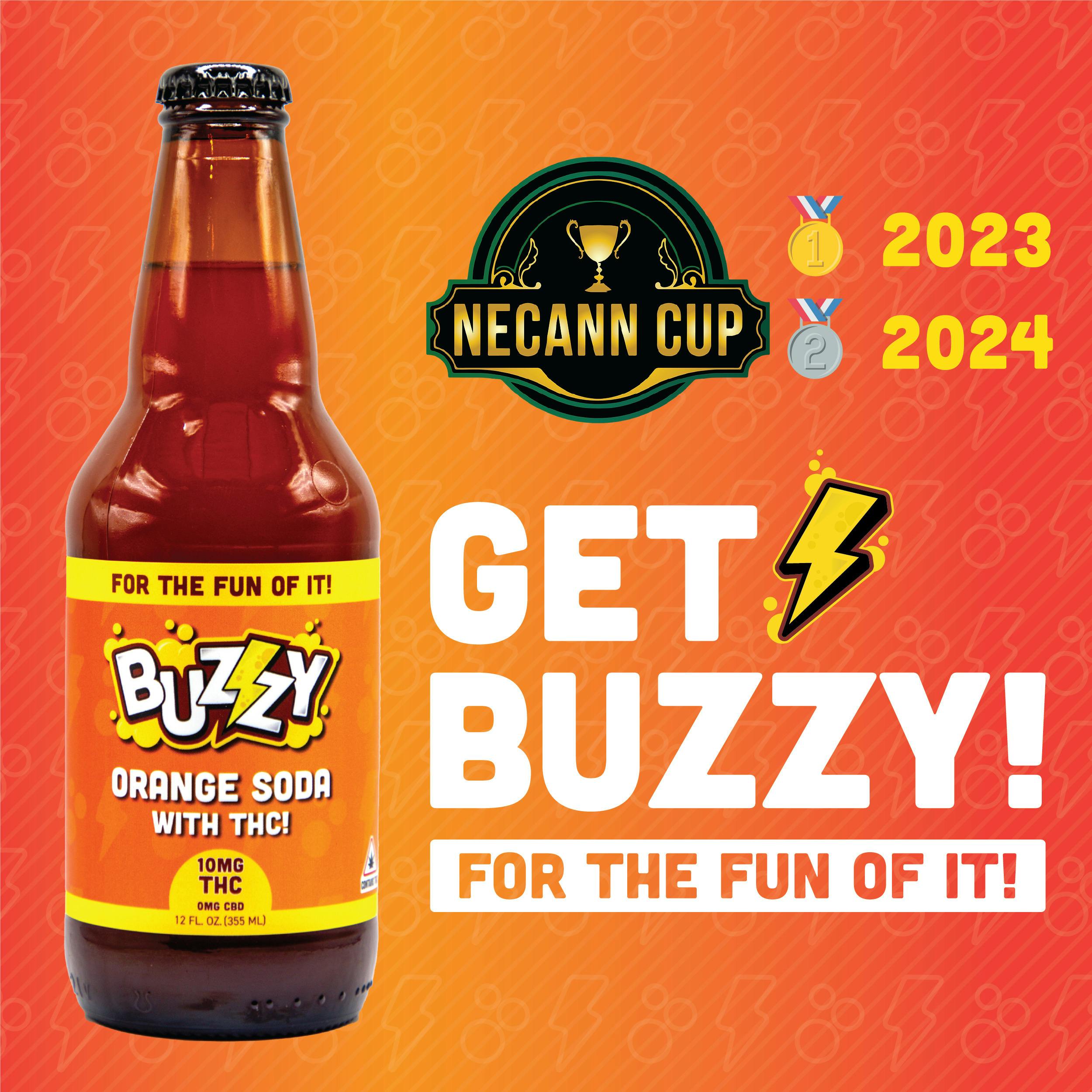 Buzzy - Drink Orange Soda at JAR Cannabis Co. Dispensary - Berwick