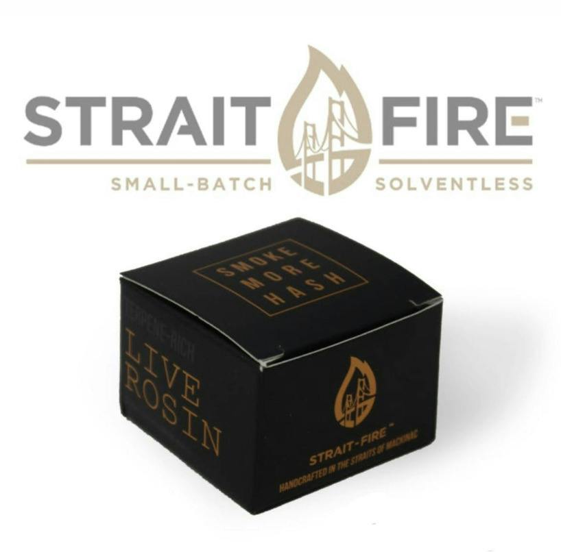 Strait Fire | 1g Live Rosin | GMO