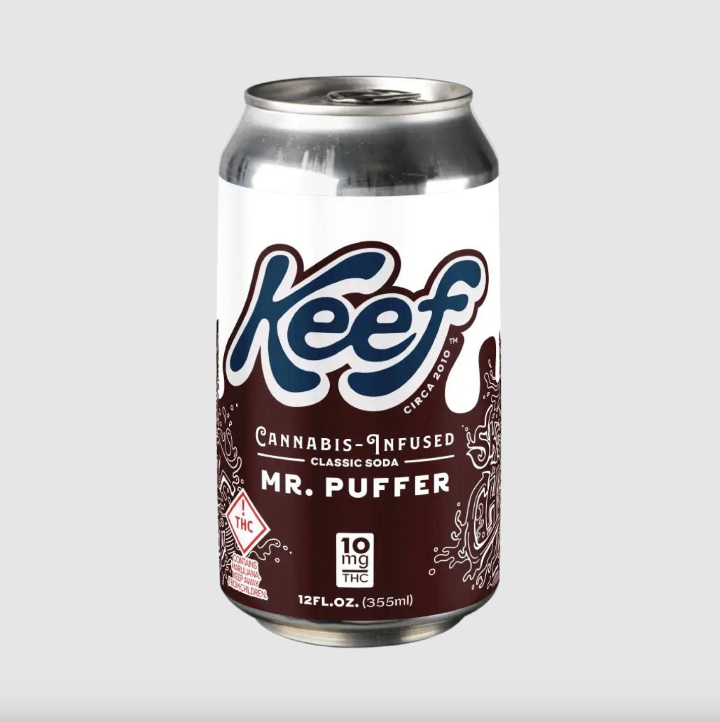 Keef | 100mg Infused Soda | Mr Puffer
