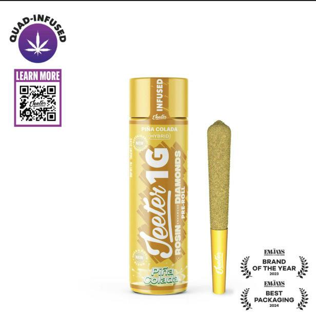 Jeeter | 1g Quad Infused Pre-roll | Candiesel